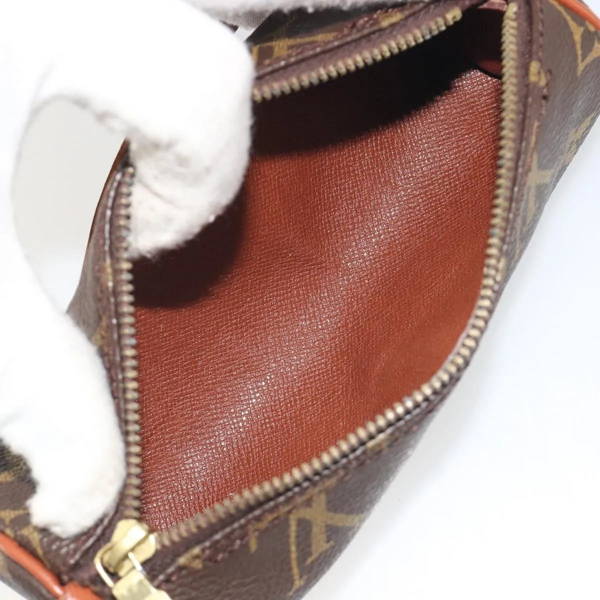 Louis Vuitton Pochette Papillon Monogram, Brown, Canvas, Clutch