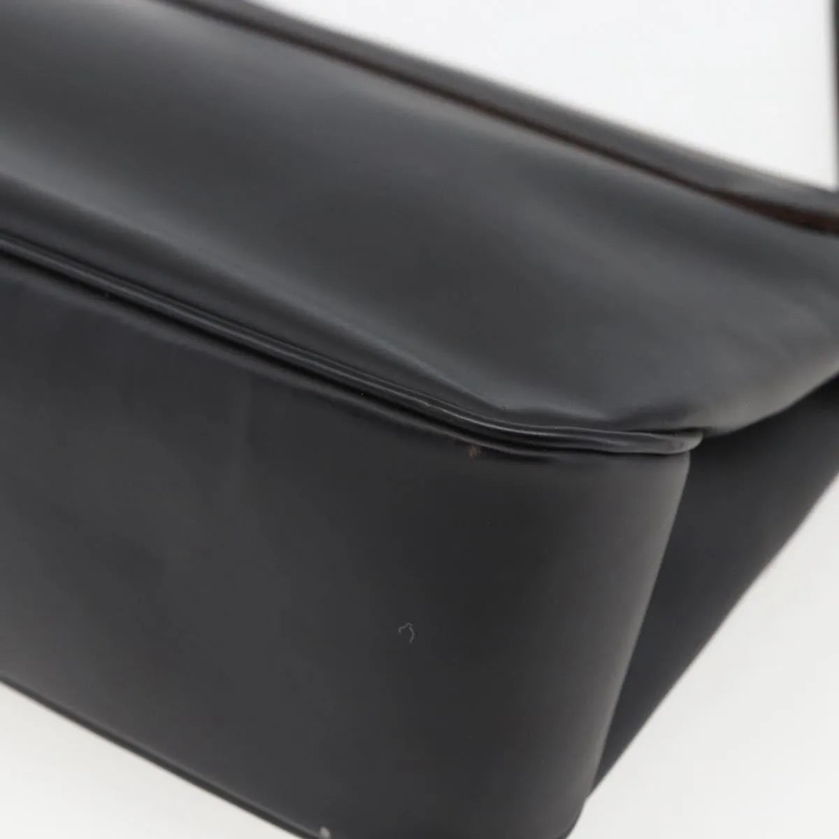Salvatore Ferragamo Vala Leather, Black, Leather, Shoulder Bag
