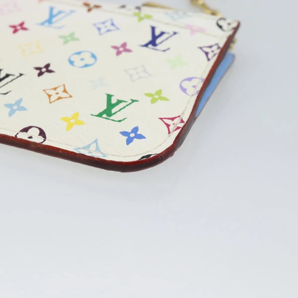 Louis Vuitton Key Pouch NM Monogram Multicolor, Multicolour, Canvas, Clutch