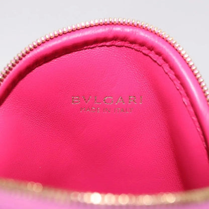 Bvlgari Shoulder Leather, Pink, Leather, Shoulder Bag
