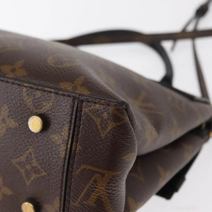 Louis Vuitton One Handle Flap Monogram Canvas and Leather, Brown, Canvas, Handbag