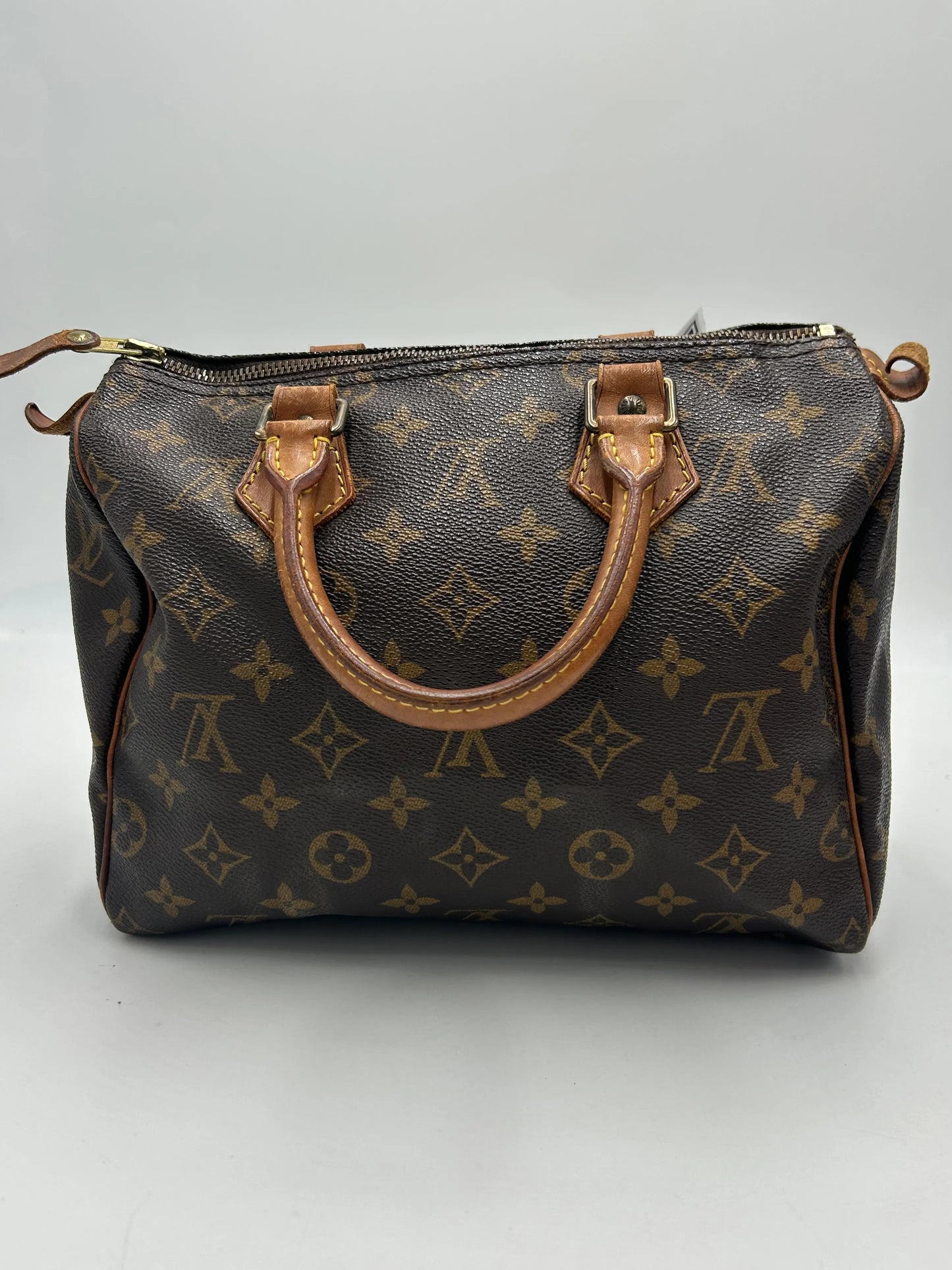 Louis Vuitton Speedy Monogram Canvas, Brown, Canvas, Handbag
