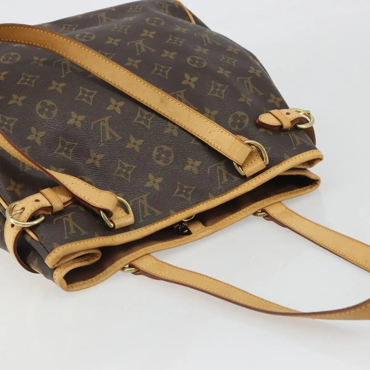 Louis Vuitton Batignolles Monogram Canvas, Brown, Canvas, Shoulder Bag