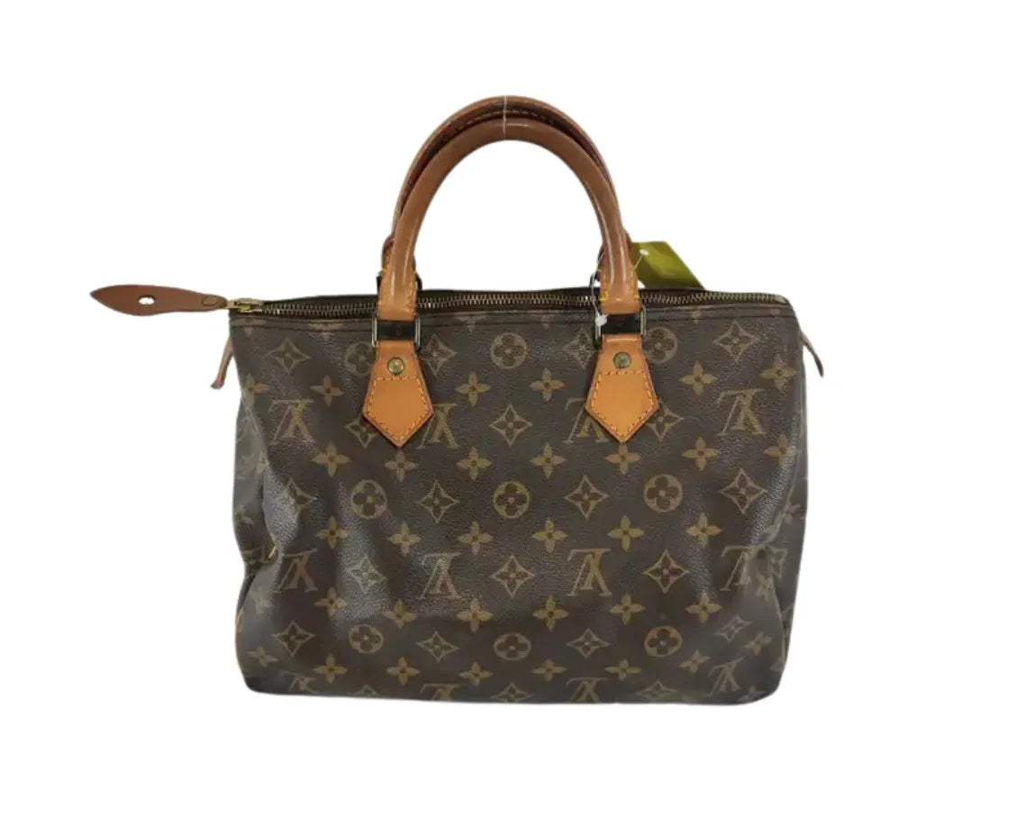 Louis Vuitton Speedy Monogram Canvas, Brown, Canvas, Handbag