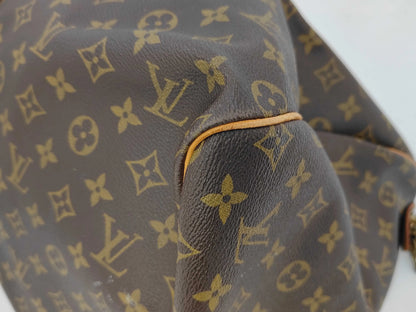 Louis Vuitton Keepall Monogram Canvas, Brown, Canvas, Travel Bag