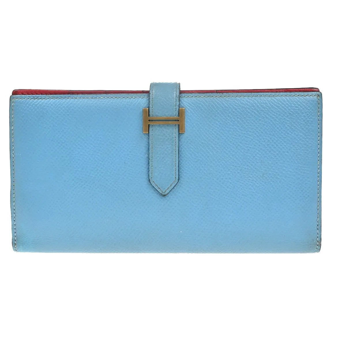 Hermes Bearn Epsom, Multicolour, Leather, Wallet