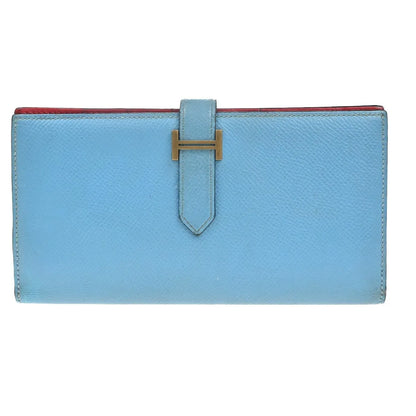Hermes Bearn Epsom, Multicolour, Leather, Wallet