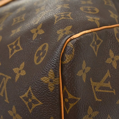Louis Vuitton Keepall Monogram, Brown, Canvas, Travel Bag