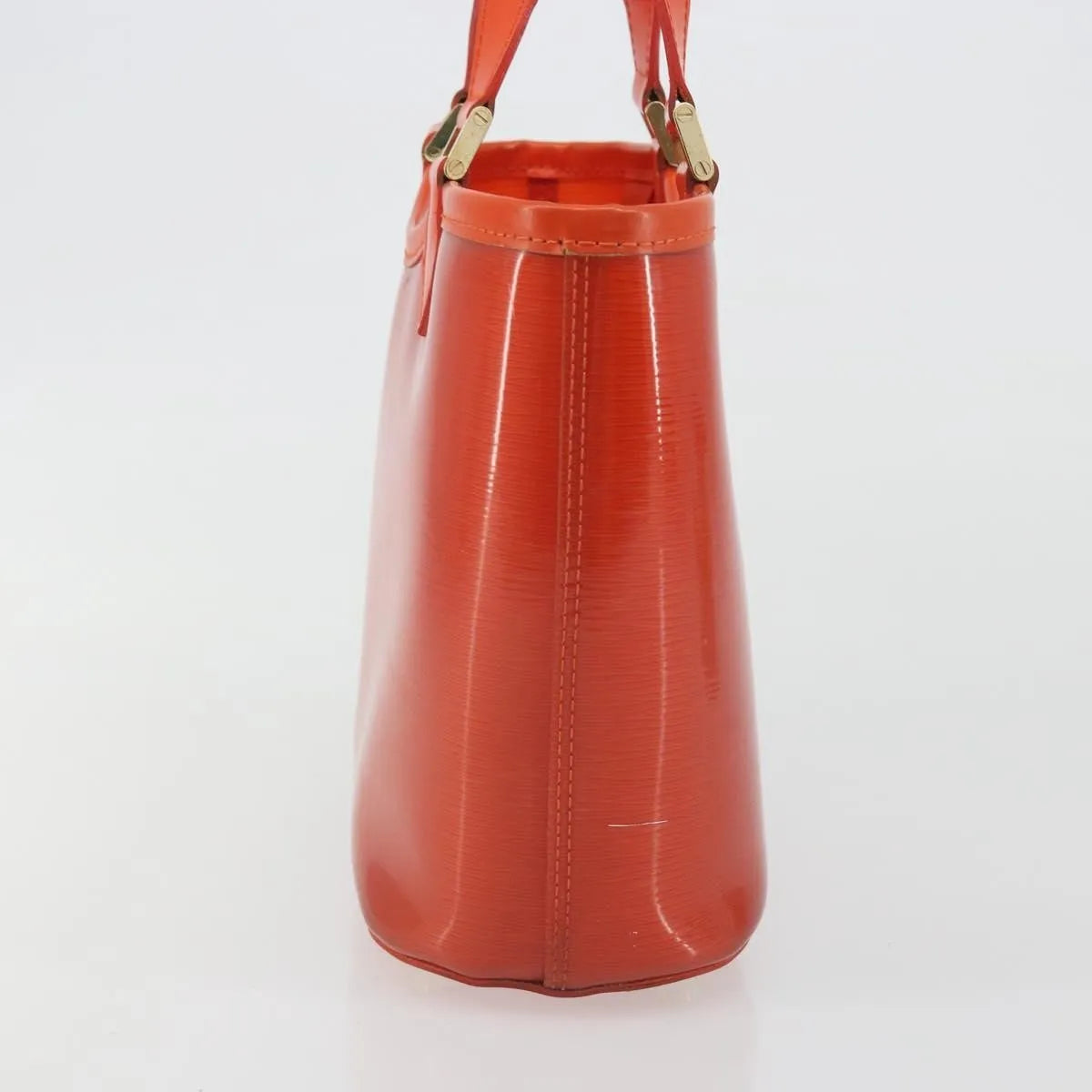 Louis Vuitton Plage Lagoon Bay Vinyl Epi Leather, Orange, Leather, Tote Bag