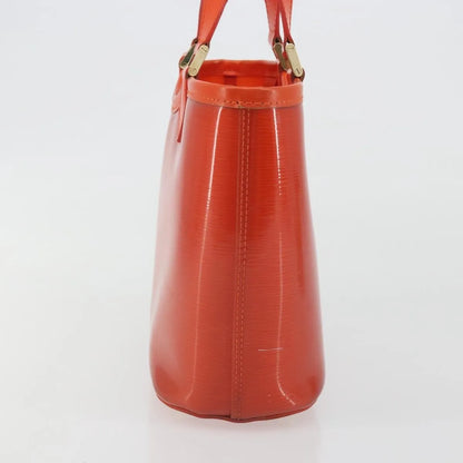 Louis Vuitton Plage Lagoon Bay Vinyl Epi Leather, Orange, Leather, Tote Bag