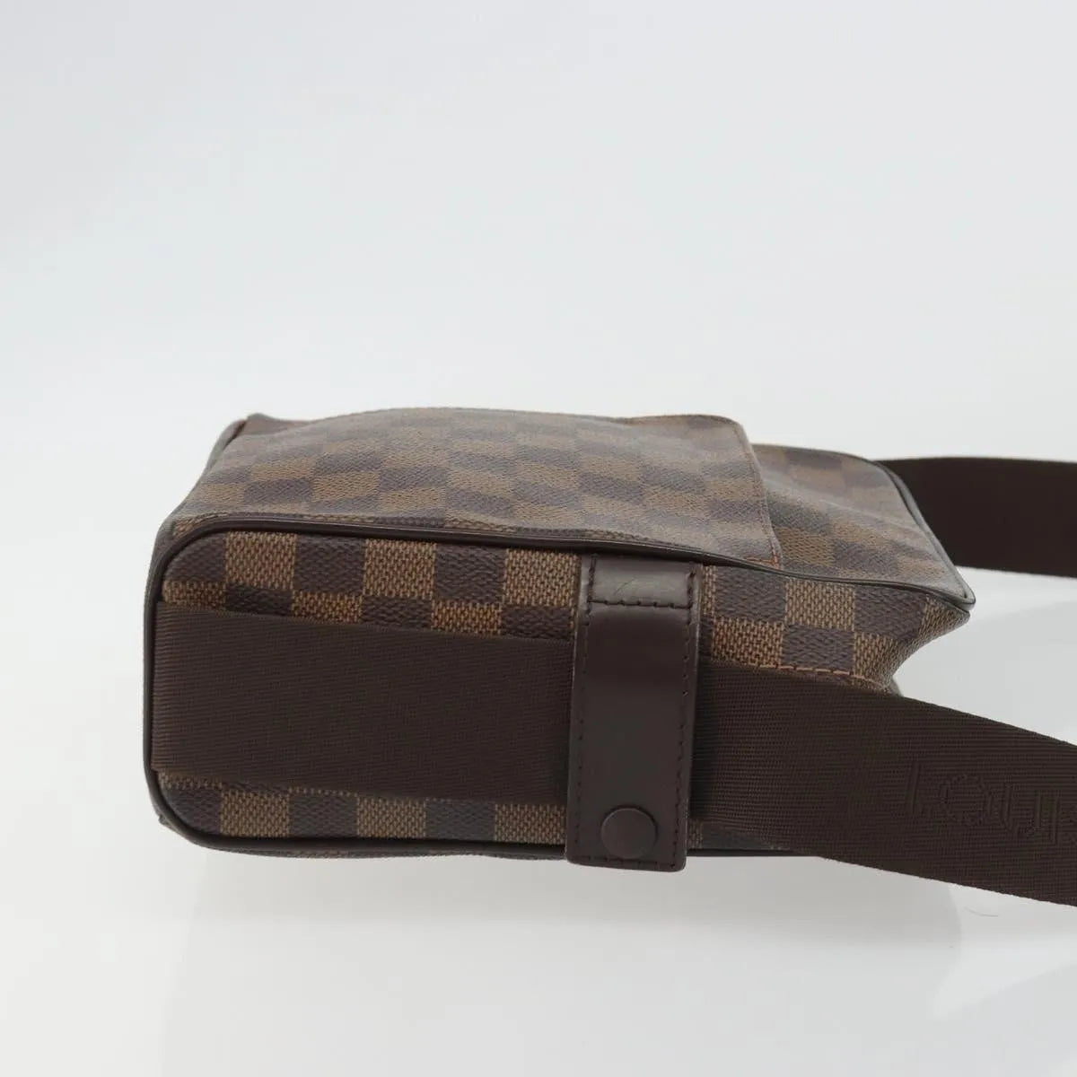 Louis Vuitton Olav Damier, Brown, Canvas, Shoulder Bag