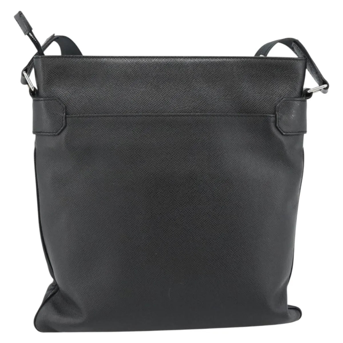 Louis Vuitton Sasha Taiga Leather, Gray, Leather, Shoulder Bag
