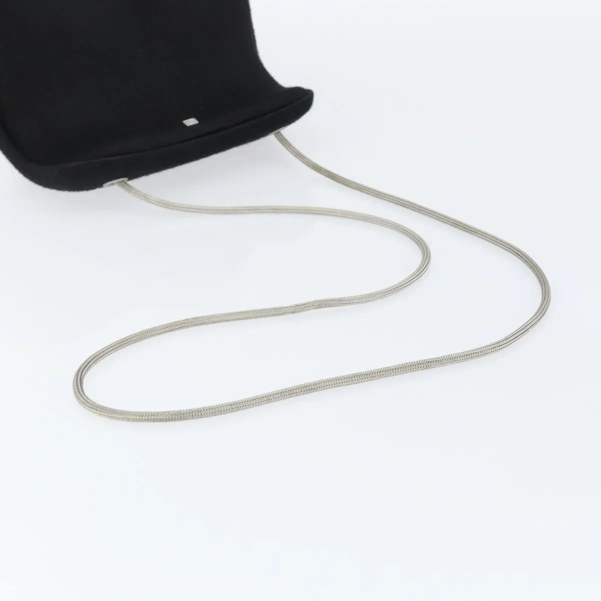 Chanel Millennium Jersey, Black, Cotton, Shoulder Bag