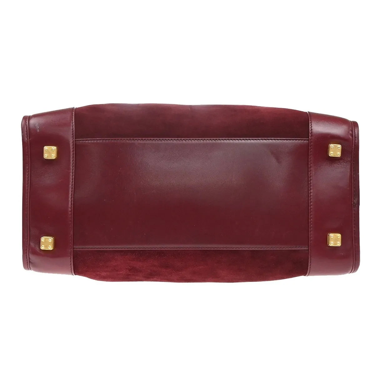 Loewe Amazona Suede, Red, Suede, Handbag