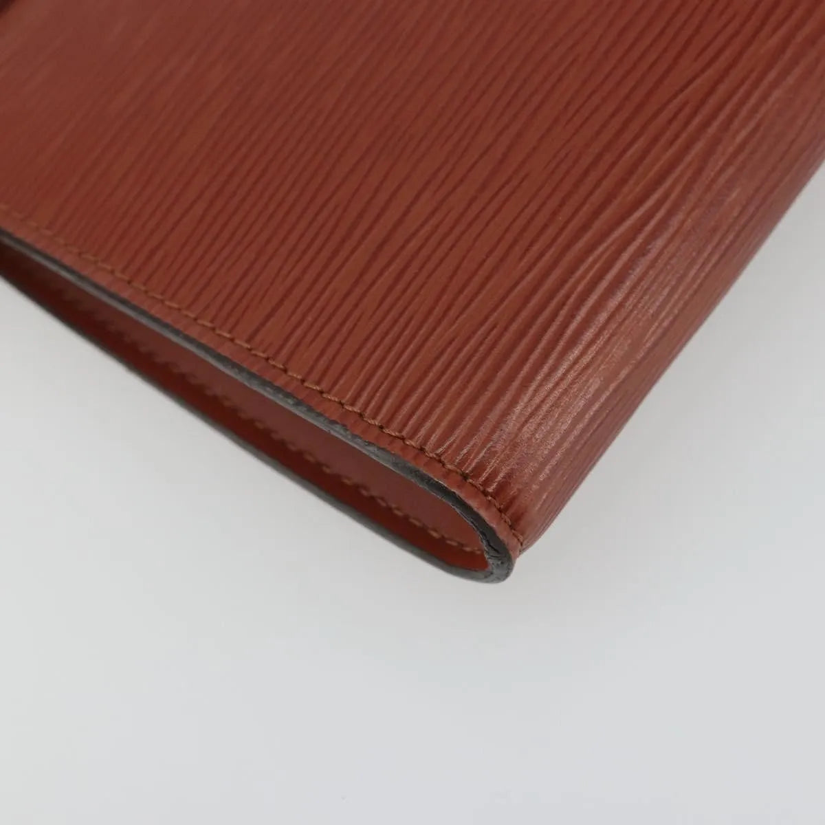Louis Vuitton Pochette Accessoires Epi, Brown, Leather, Clutch