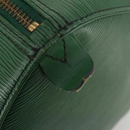 Louis Vuitton Keepall Epi Leather, Green, Leather, Travel Bag