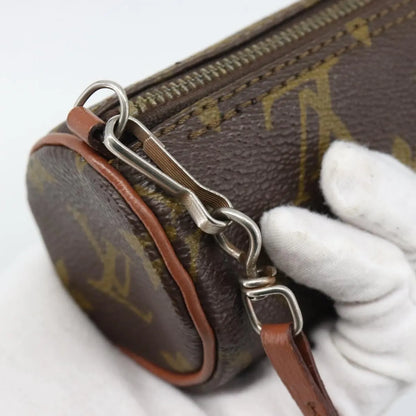 Louis Vuitton Papillon Pochette Monogram Canvas, Brown, Canvas, Clutch