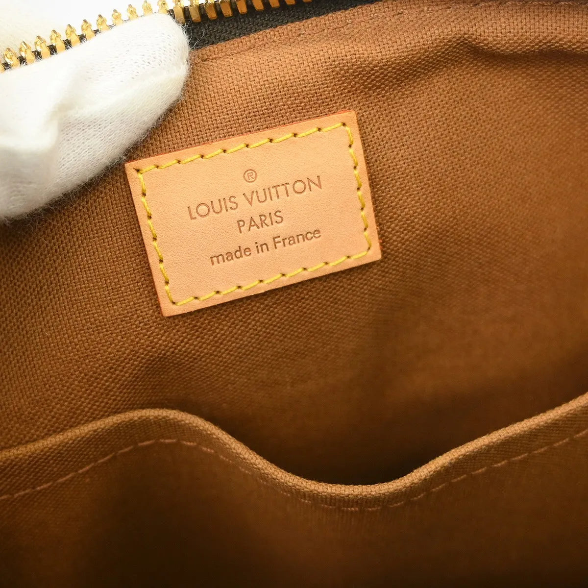 Louis Vuitton Palermo Monogram Canvas, Brown, Canvas, Tote Bag