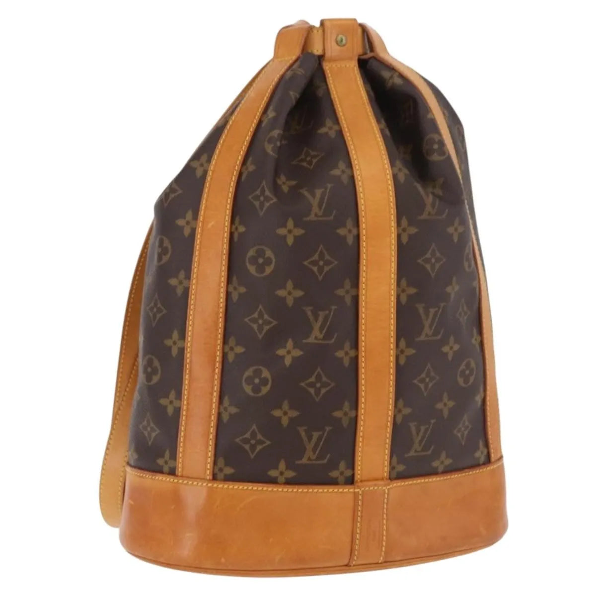 Louis Vuitton Randonnee Monogram Canvas, Brown, Canvas, Shoulder Bag