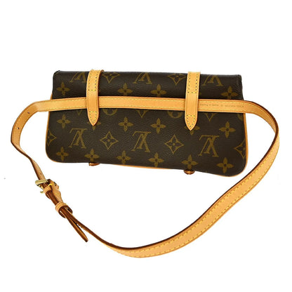 Louis Vuitton Marelle Waist Monogram Canvas, Brown, Canvas, Clutch