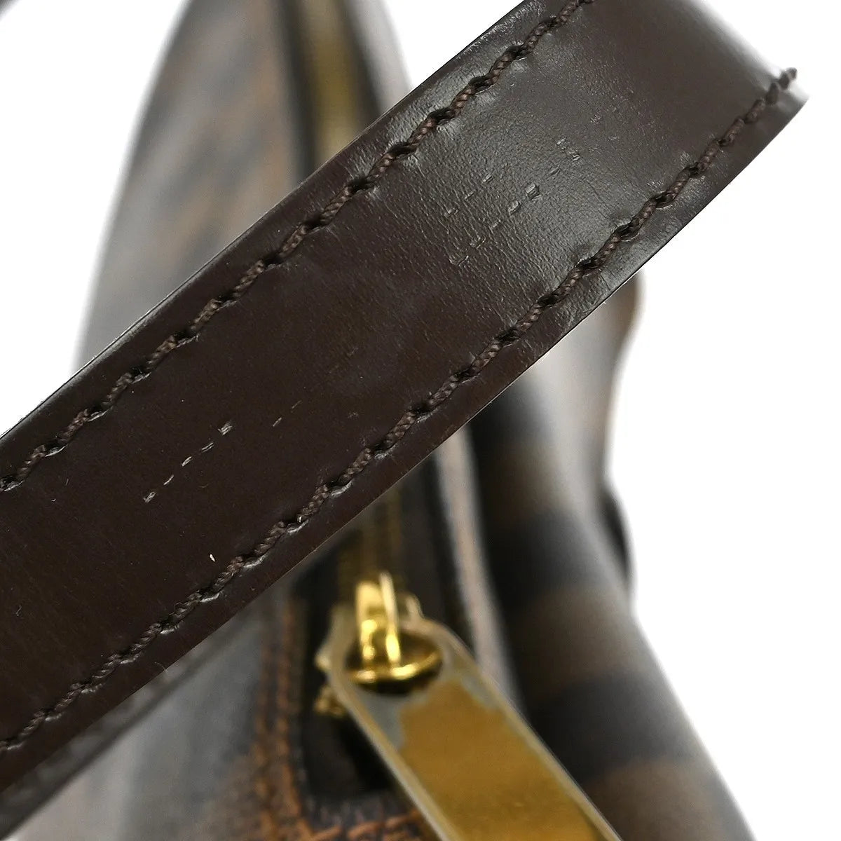 Louis Vuitton Ravello Damier Azur, Brown, Canvas, Shoulder Bag