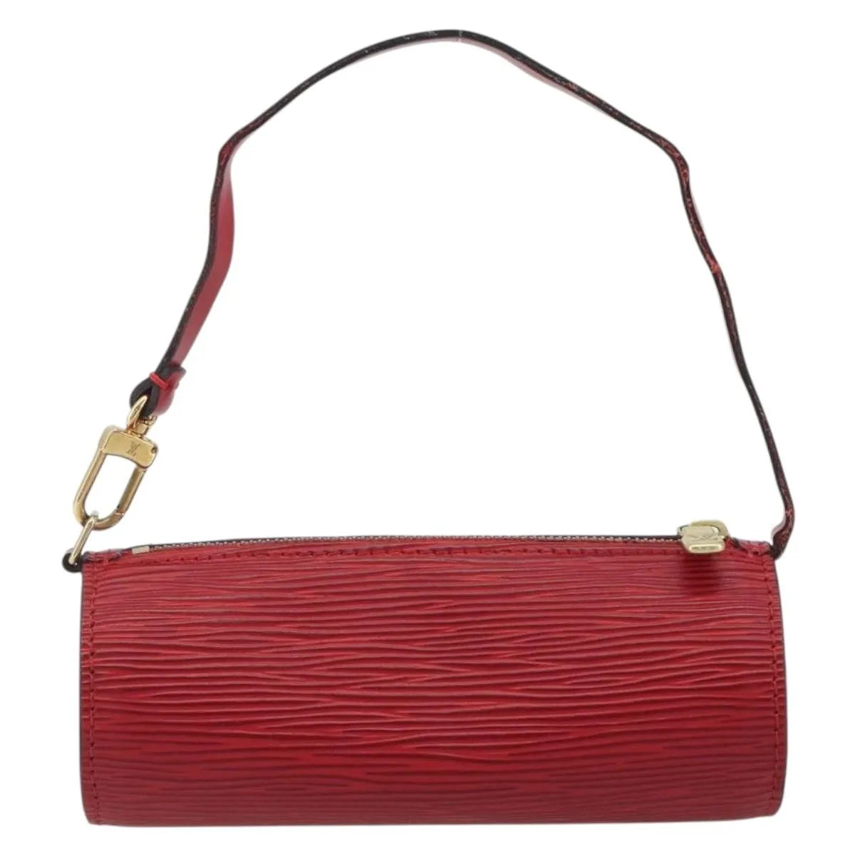 Louis Vuitton Soufflot Pochette Epi Leather, Red, Leather, Clutch