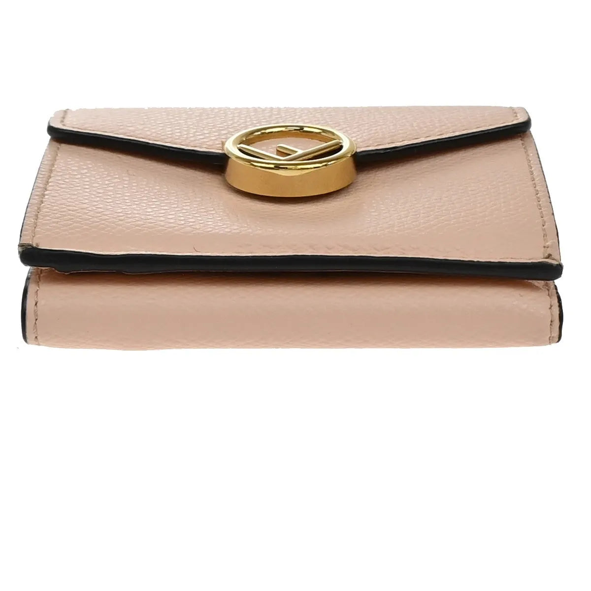 Fendi F is Fendi Trifold Leather, Pink, Leather, Wallet