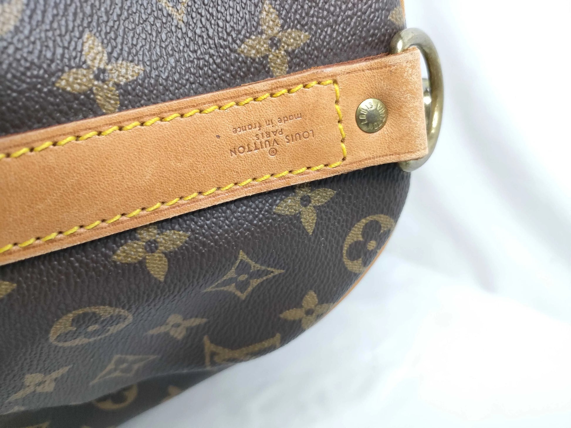 Louis Vuitton Keepall Bandouliere Monogram Canvas, Brown, Canvas, Travel Bag