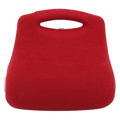 Chanel Vintage Millennium Waist Tweed, Red, Cotton, Handbag