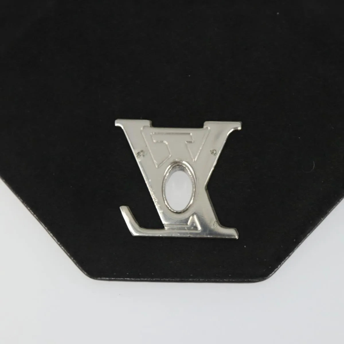 Louis Vuitton Love Note Chain Clutch Leather, Silver, Leather, Shoulder Bag