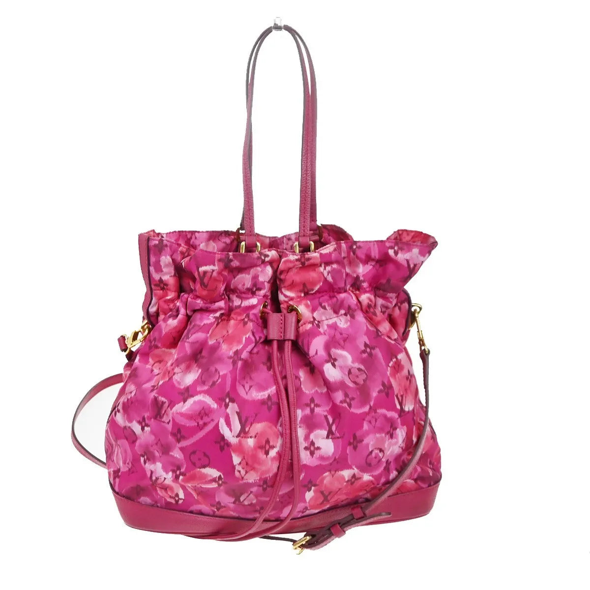 Louis Vuitton Noefull Ikat Nylon, Pink, Nylon, Shoulder Bag