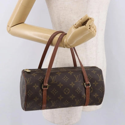 Louis Vuitton Papillon Monogram Canvas, Brown, Canvas, Handbag