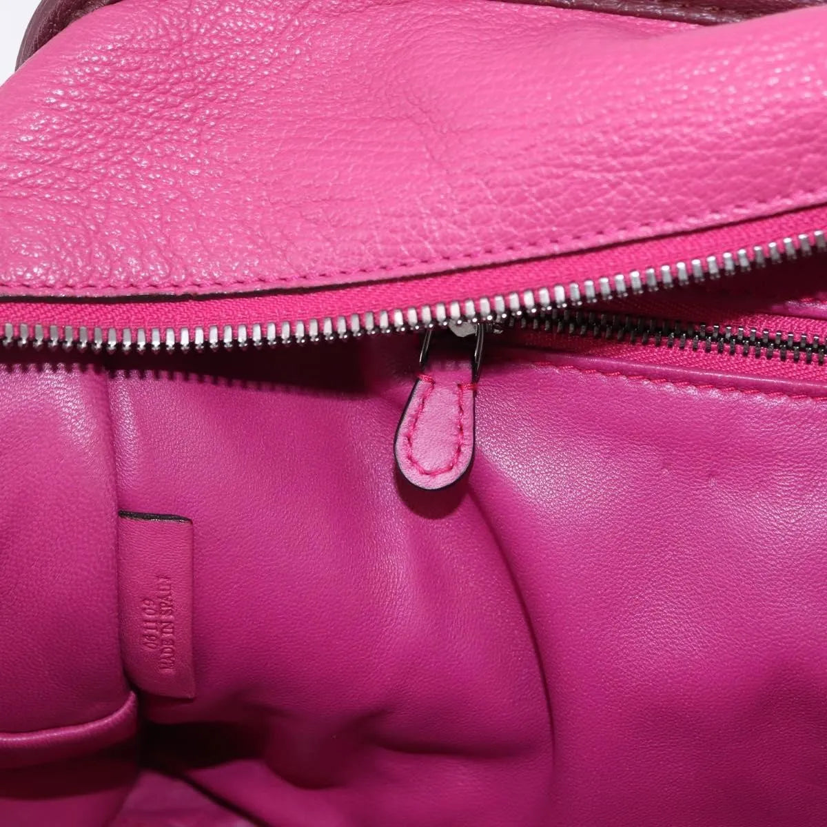 Loewe Amazona Leather, Pink, Leather, Handbag