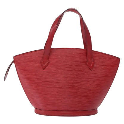 Louis Vuitton Saint Jacques Epi, Red, Leather, Handbag