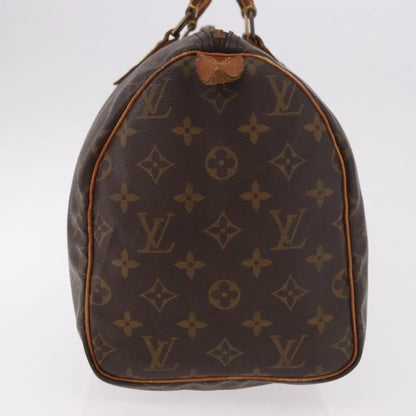 Louis Vuitton Speedy Monogram Canvas, Brown, Canvas, Handbag