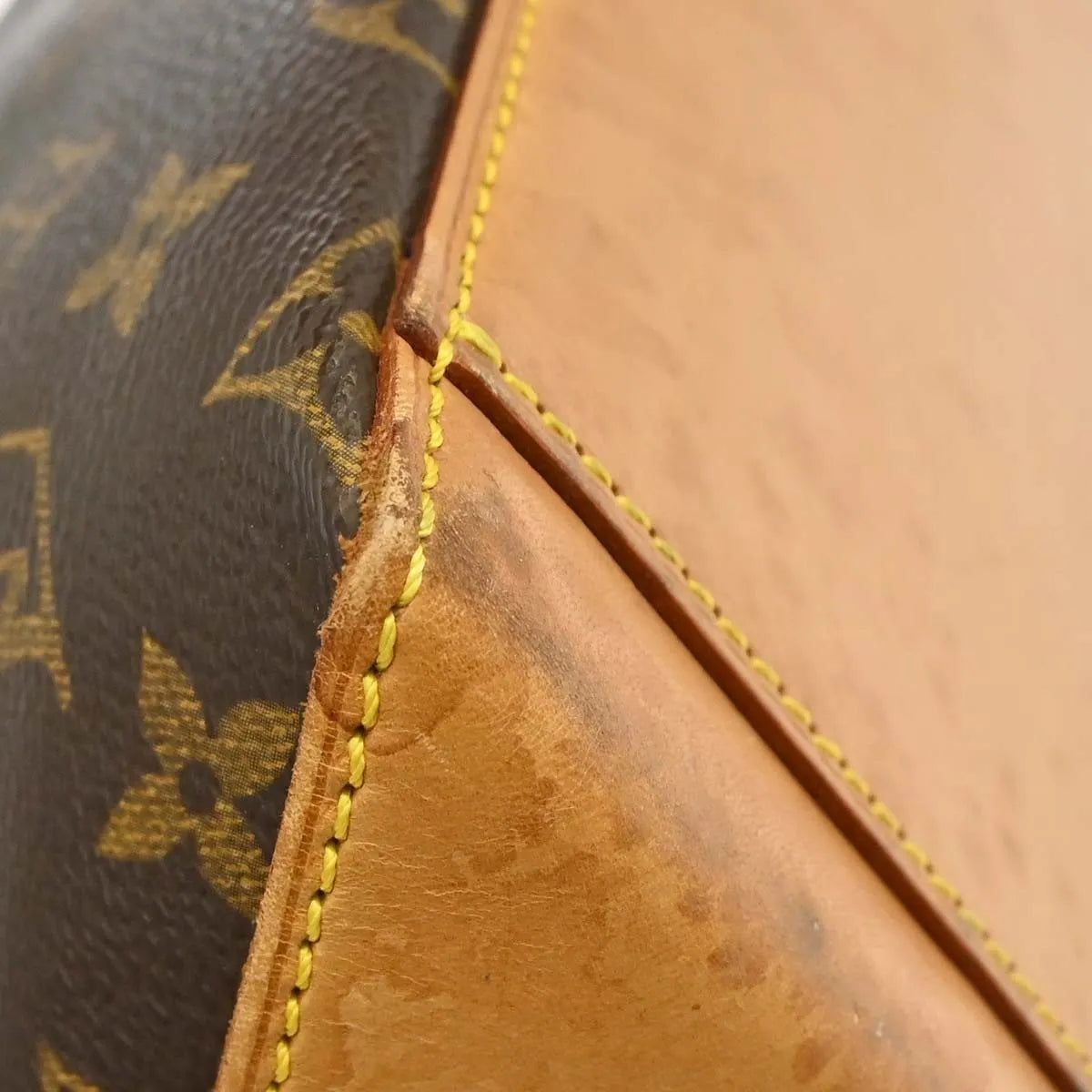 Louis Vuitton Cabas Mezzo Monogram Canvas, Brown, Canvas, Tote Bag