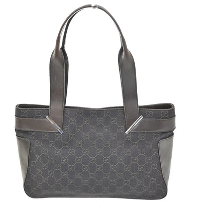 Gucci Vintage GG Coated Canvas, Brown, Canvas, Shoulder Bag