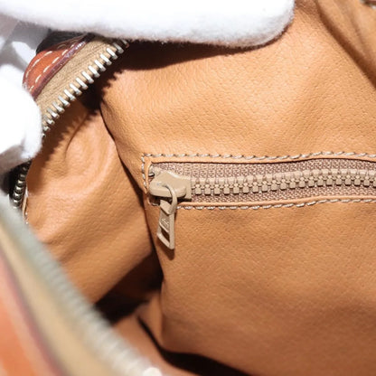 Celine boston Macadam Canvas, Brown, PVC, Travel Bag