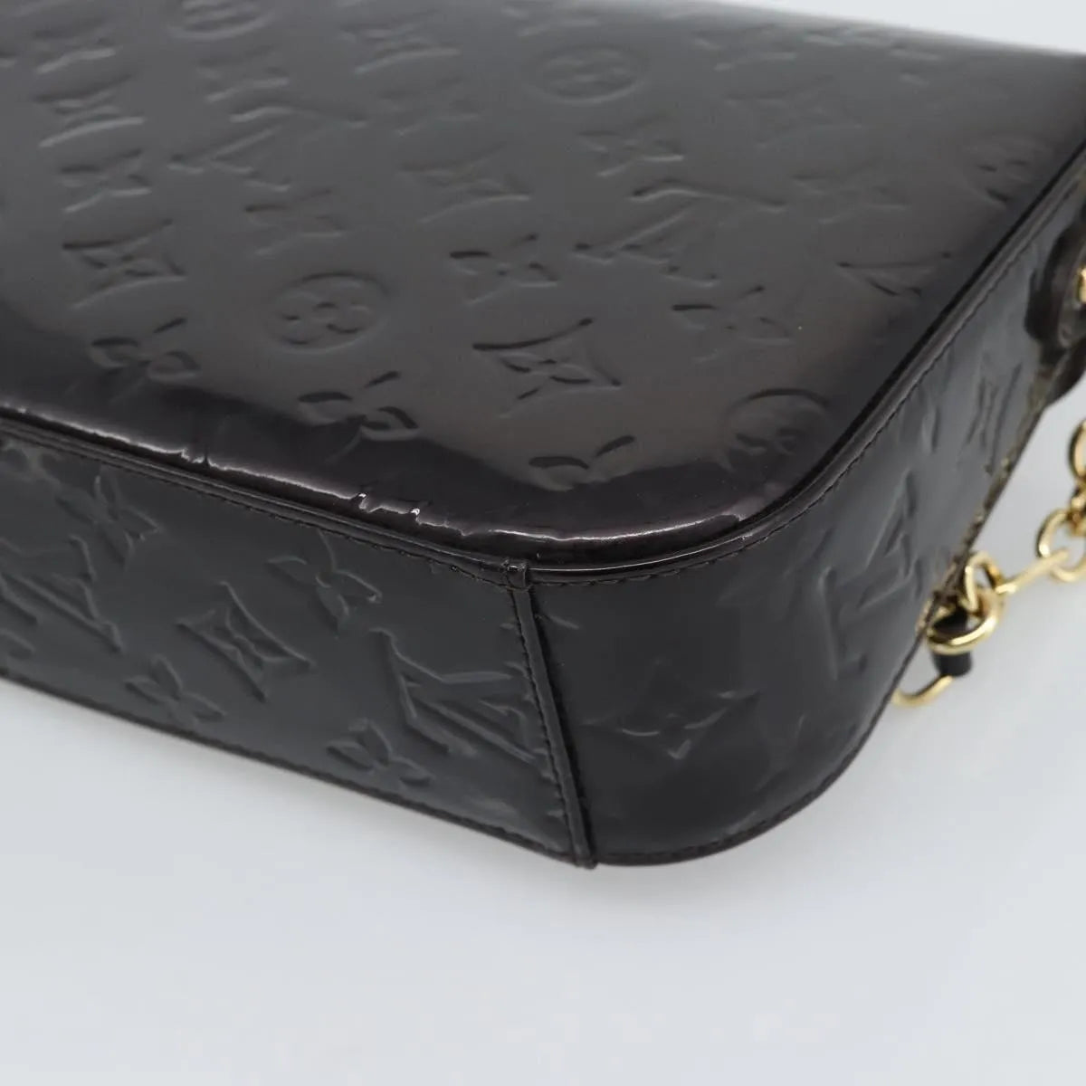 Louis Vuitton Rodeo Drive Monogram Vernis, Black, Patent Leather, Handbag