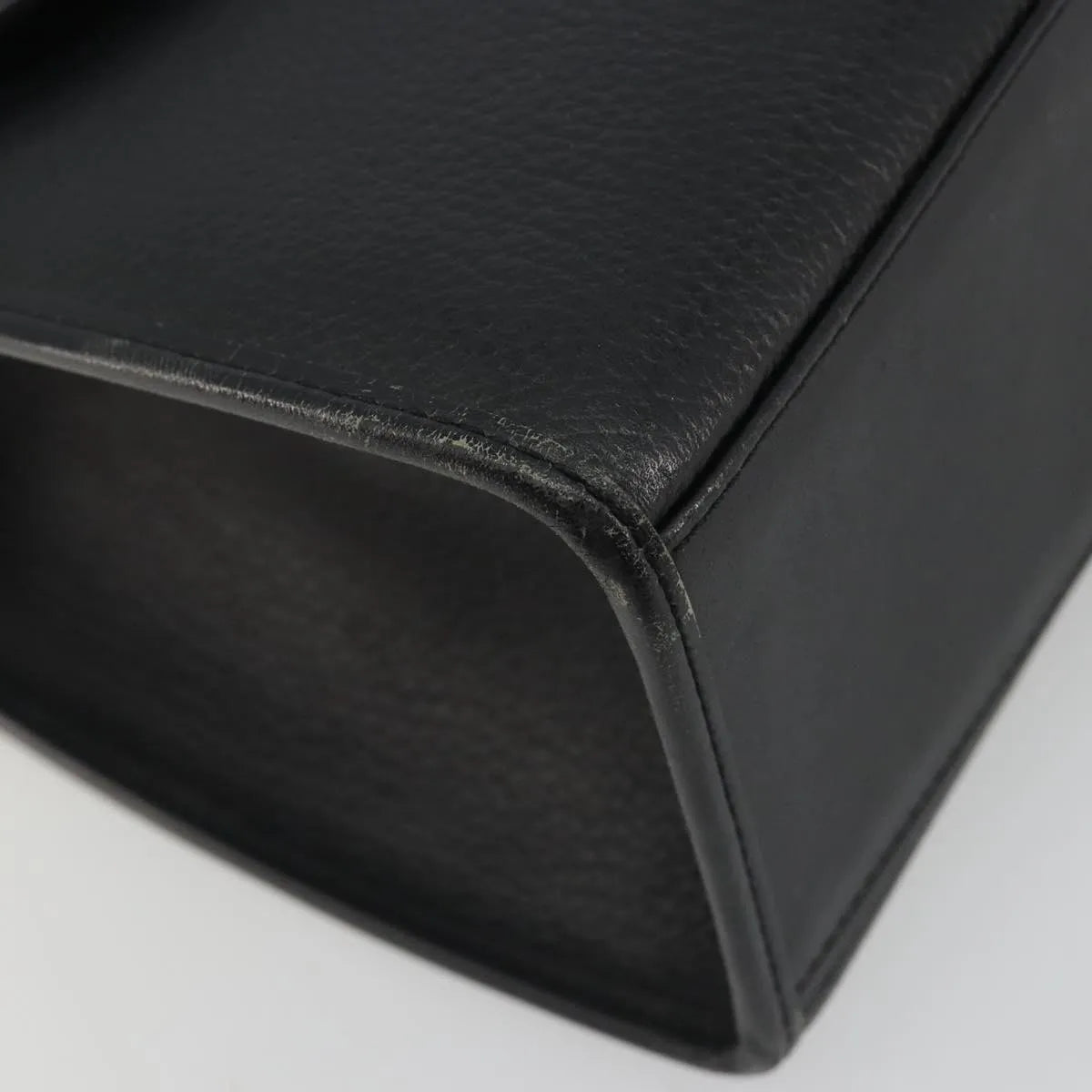 Burberry Vintage Leather, Black, Leather, Handbag