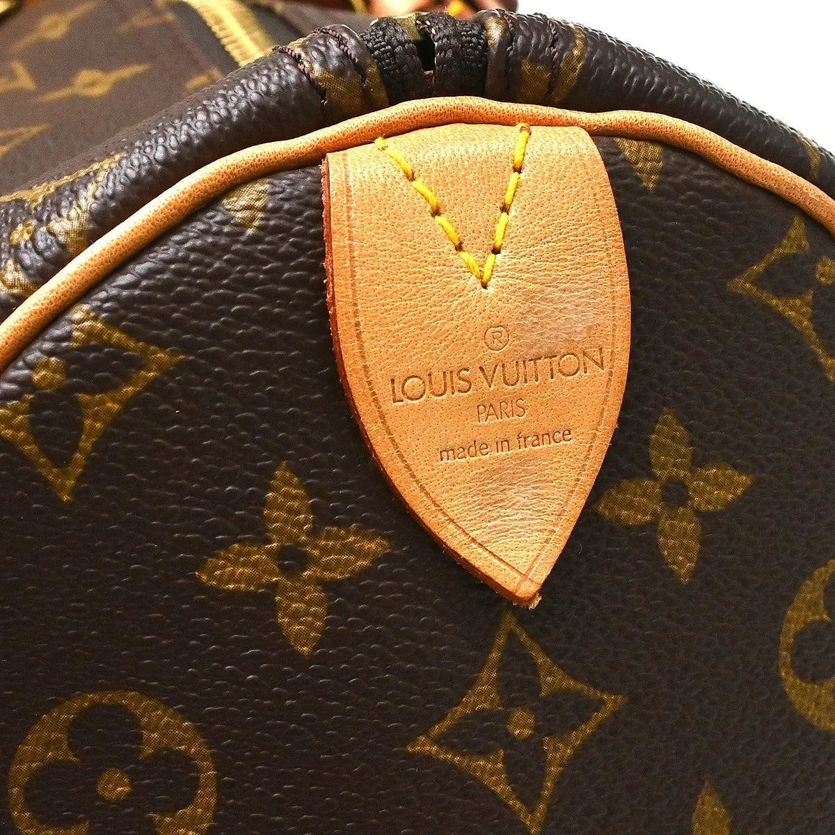Louis Vuitton Keepall Monogram, Brown, Canvas, Travel Bag