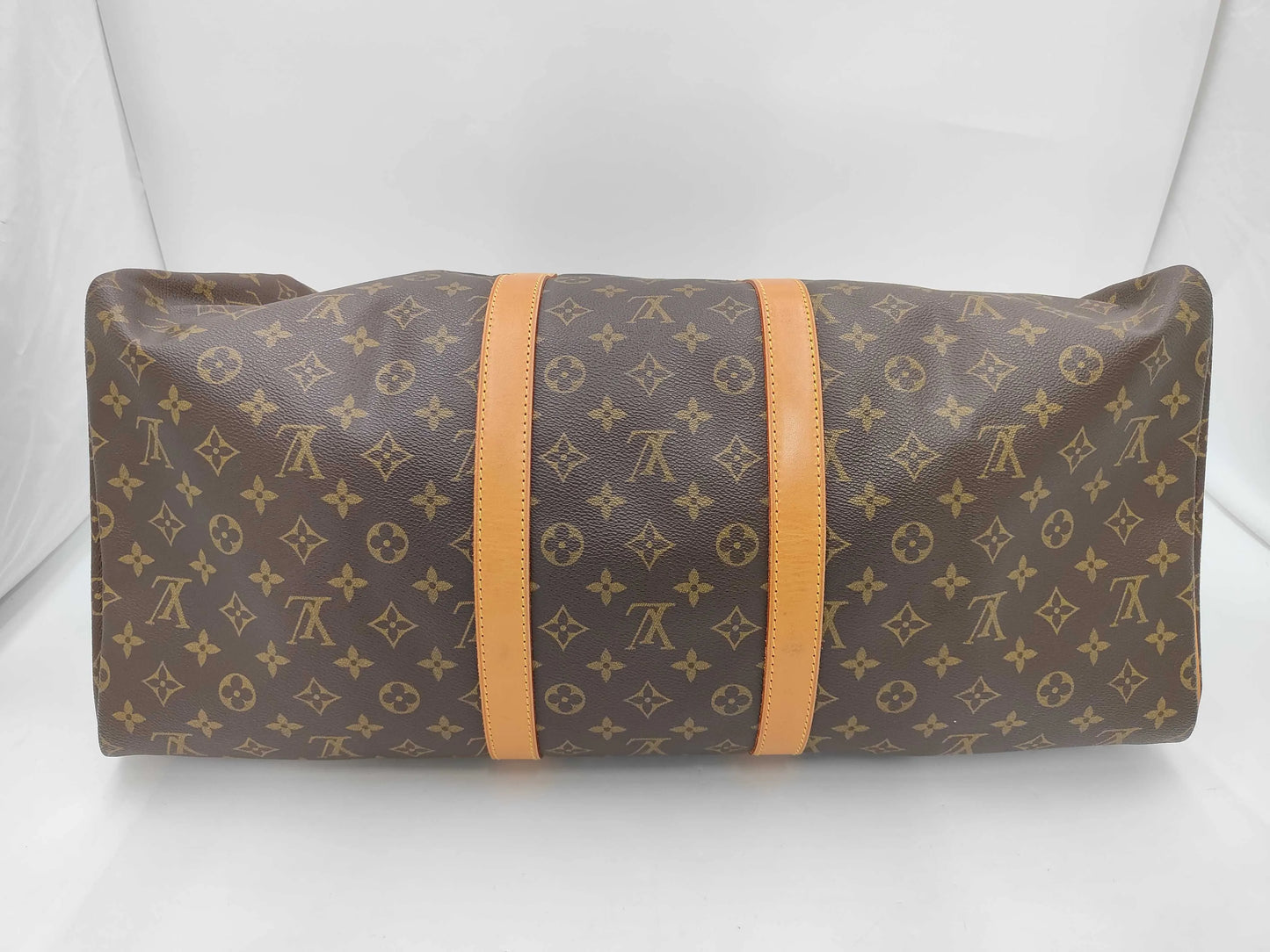 Louis Vuitton Keepall Monogram Canvas, Brown, Canvas, Travel Bag