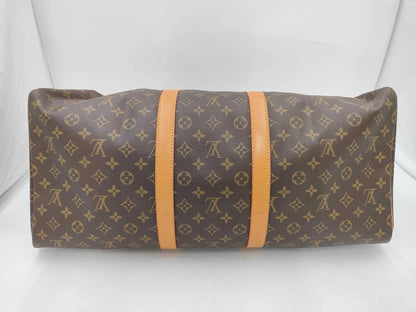 Louis Vuitton Keepall Monogram Canvas, Brown, Canvas, Travel Bag
