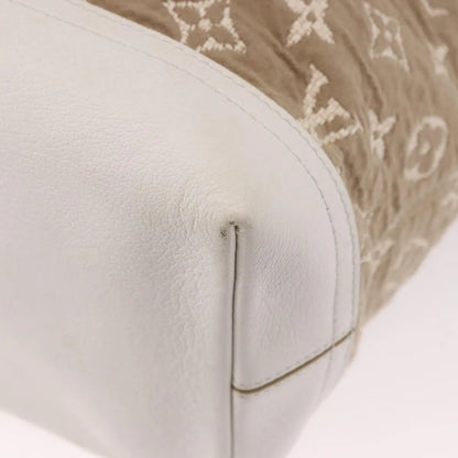 Louis Vuitton Besace Handbag Monogram Sabbia, Beige, Canvas, Shoulder Bag