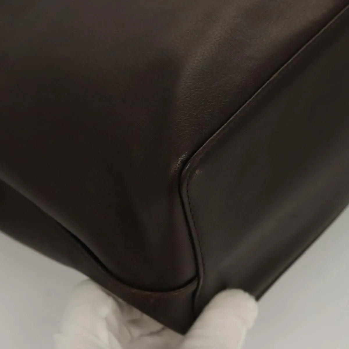 Burberry Vintage Leather, Brown, Leather, Handbag