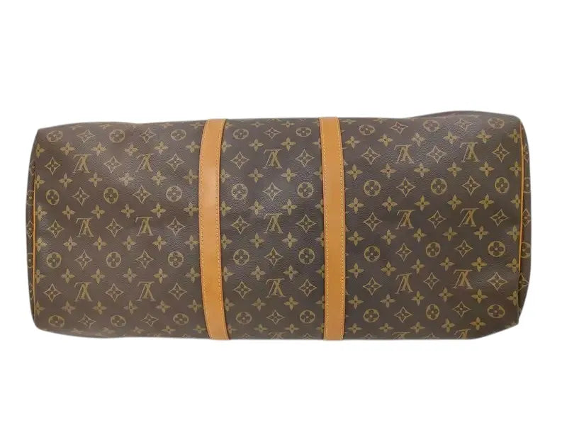 Louis Vuitton Keepall Monogram Canvas, Brown, Canvas, Travel Bag