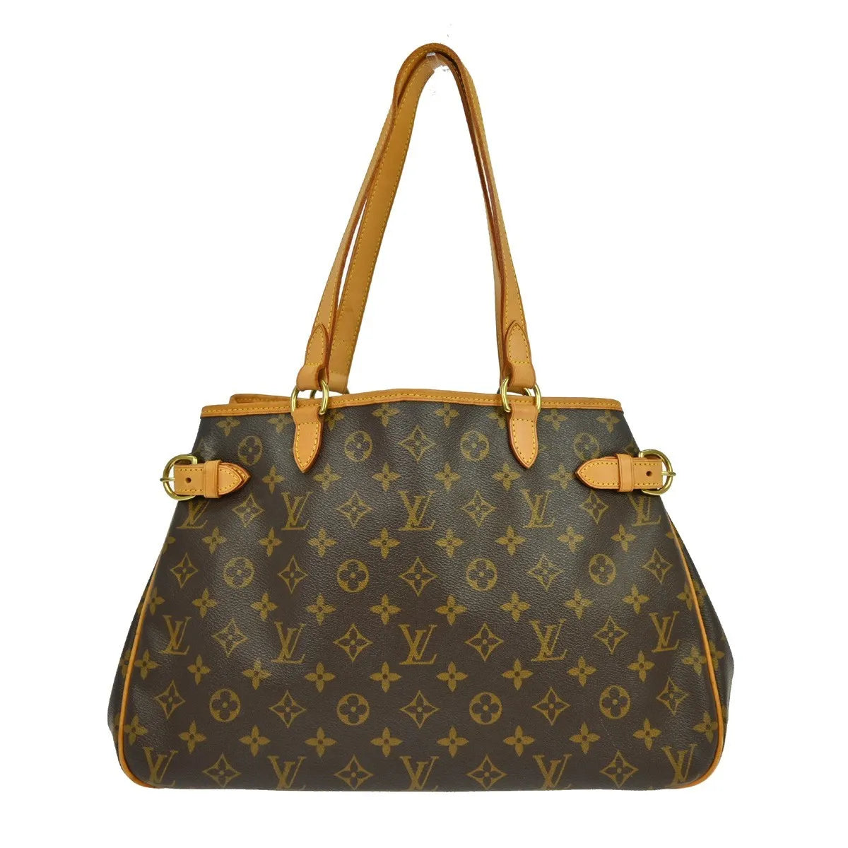 Louis Vuitton Batignolles Monogram, Brown, Canvas, Tote Bag