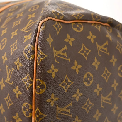 Louis Vuitton Keepall Canvas, Brown, Canvas, Travel Bag