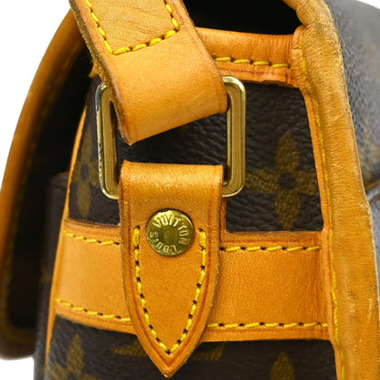 Louis Vuitton Sologne Monogram, Brown, Canvas, Shoulder Bag