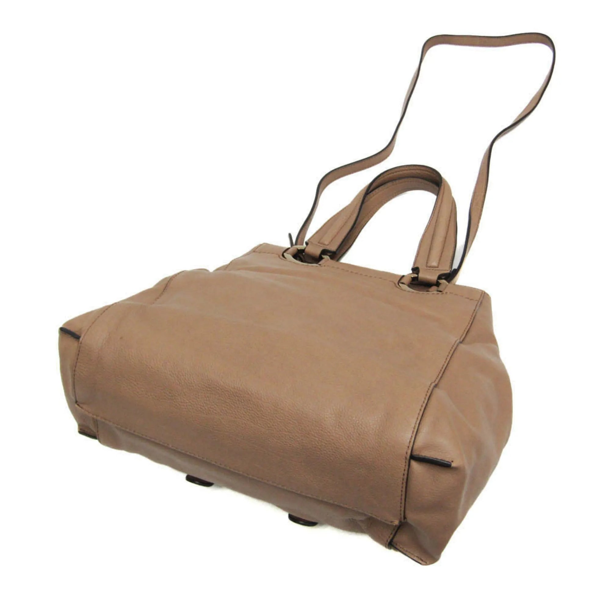 Chloe Vintage Leather, Brown, Leather, Handbag
